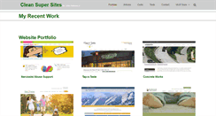 Desktop Screenshot of cleansupersites.com